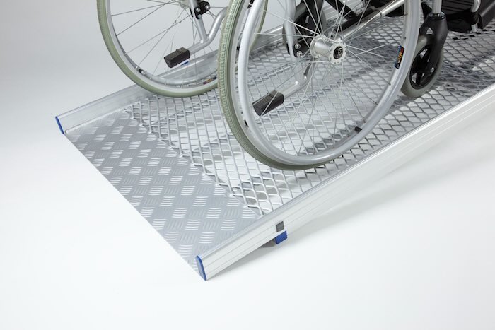 Smooth slope of van ramp