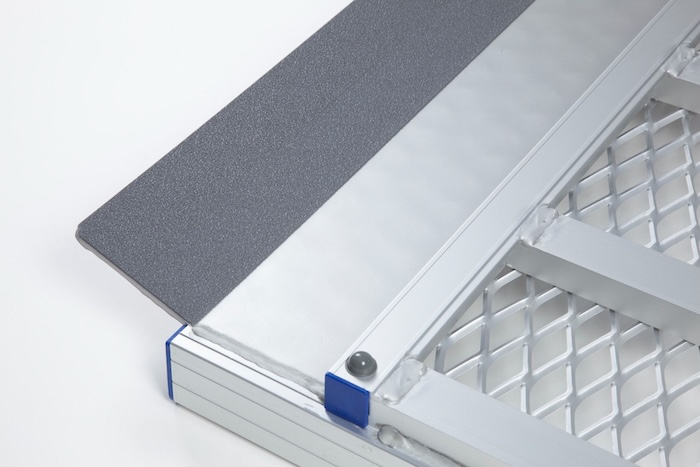 Rest on connection of the van ramp