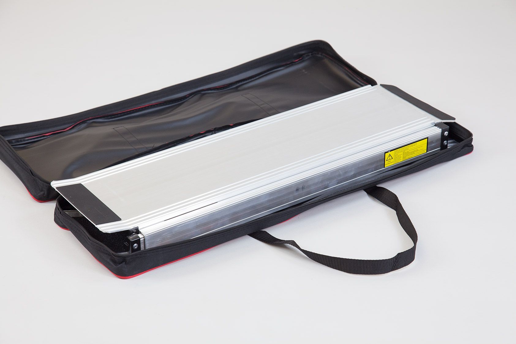 Stored telescopic ramps 