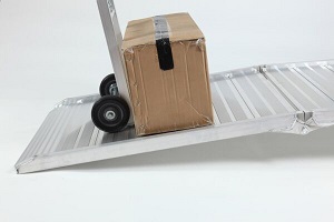 folding van ramp portable