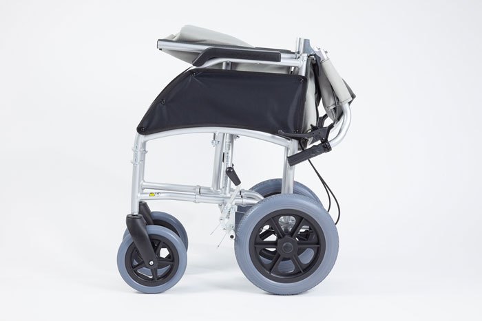 Folded Drive Transit Wheelchair 