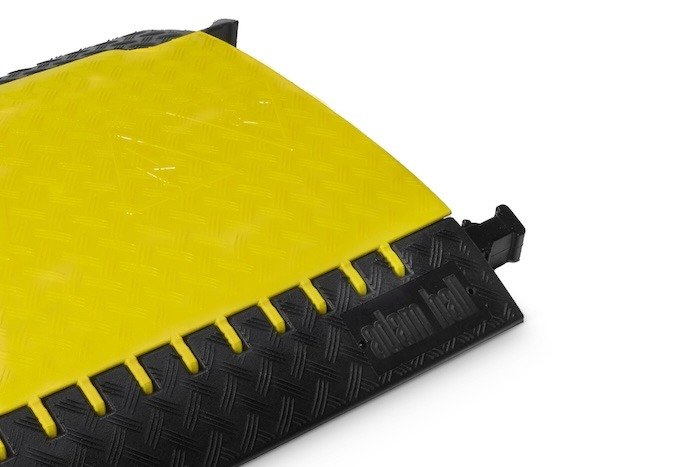 Portable heavy duty cable protector