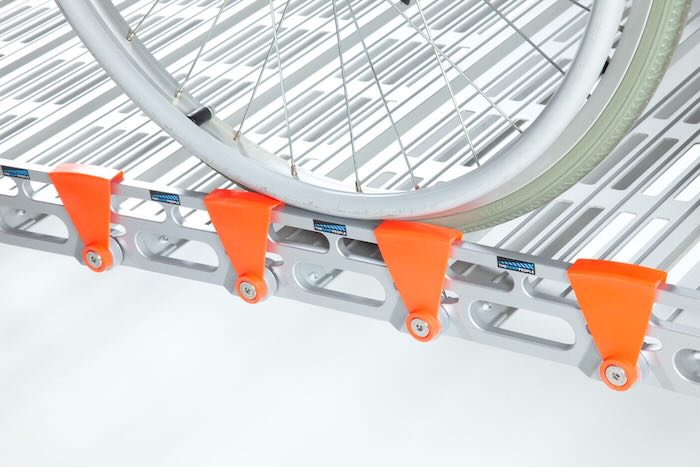 Ramp with anti-slip surface and safety edges