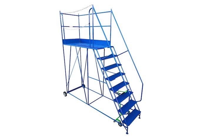 Mobile Access Platform with dual handrails 