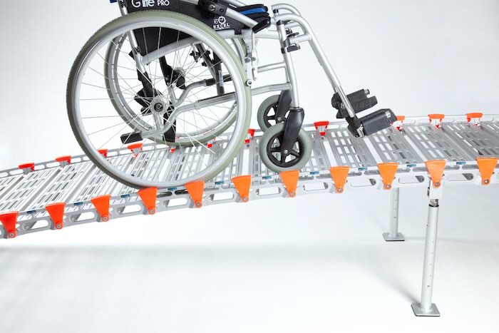 RollAble Wheelchair Ramp with support legs