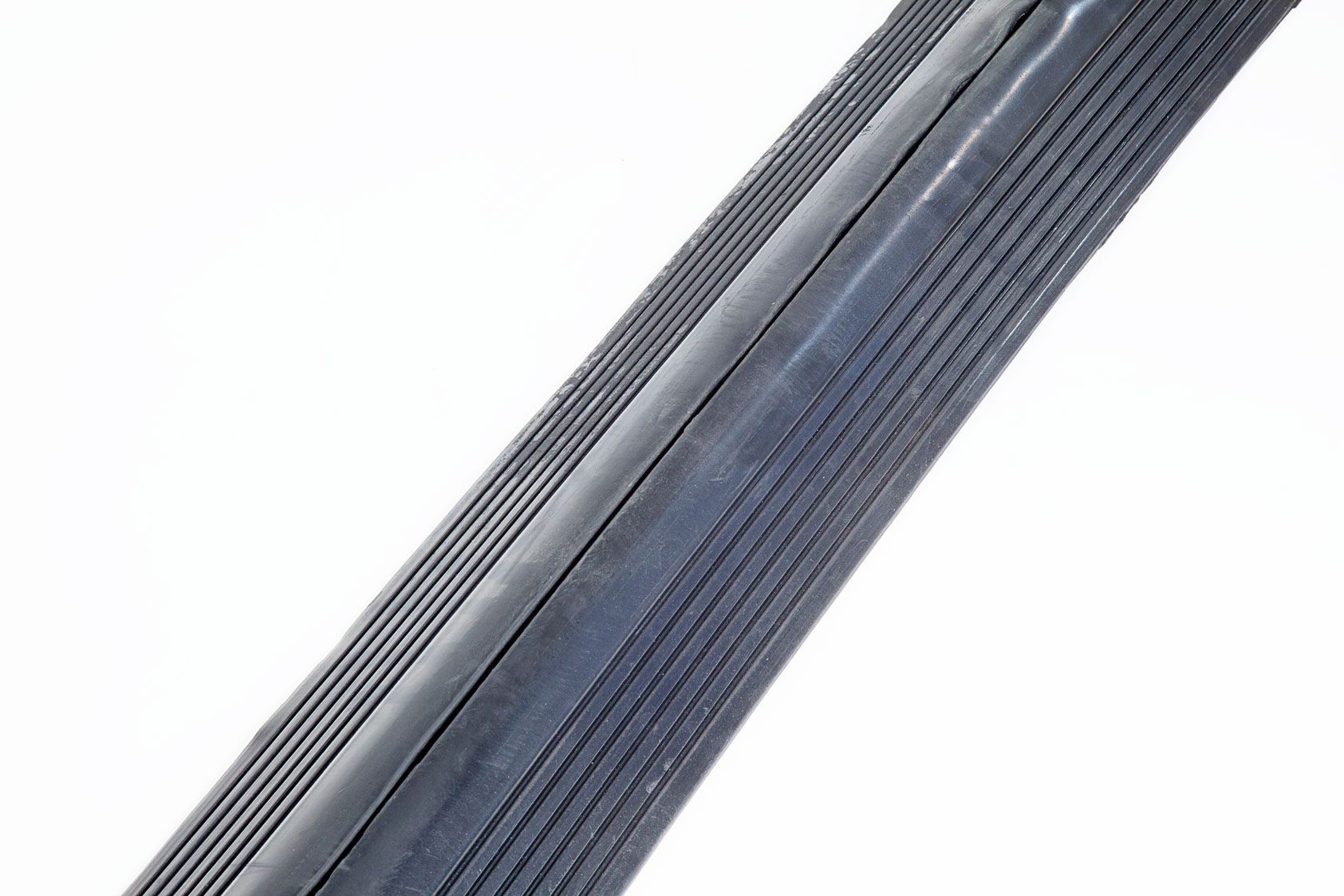 Snap open black cable protector