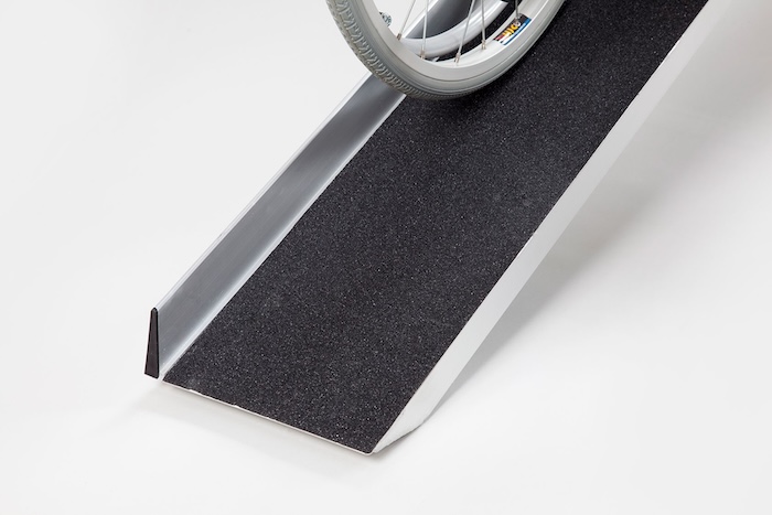 Scooter ramps with anti-slip surface
