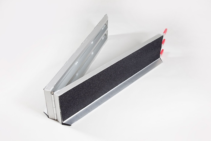 Folding scooter ramps