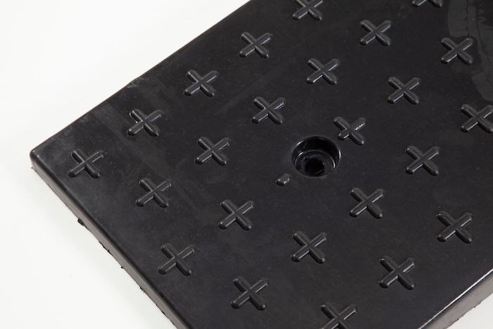 Container ramp for forklifts 