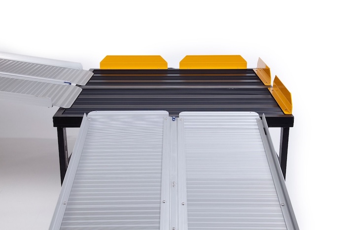 Wheelchair turning platform Wheelchair turning platform