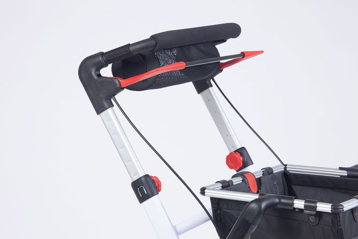 Height adjustable Rehasense indoor rollator