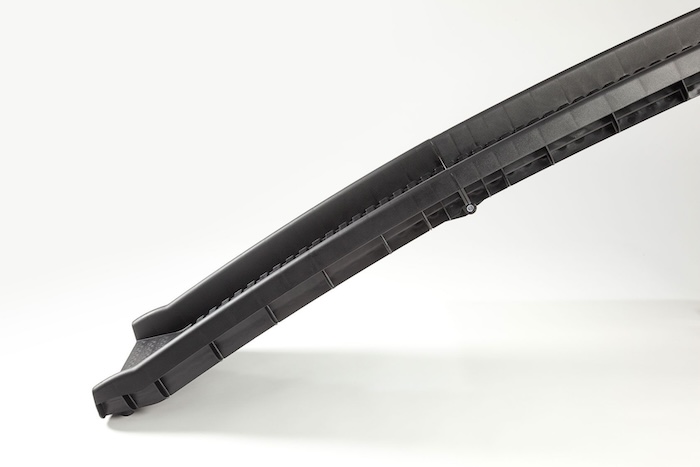 Plastic dog ramp for cars