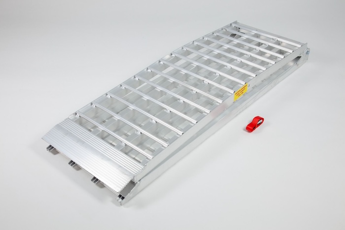 Folded motorcycle ramp wide Folded motorcycle ramp wide