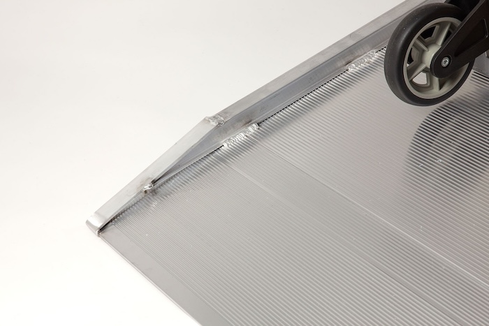 Ramp with safety edges