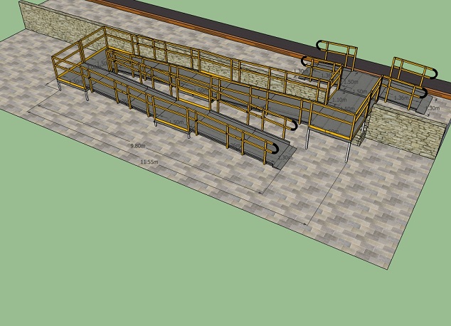 Modular Wheelchair Ramp Modular Wheelchair Ramp